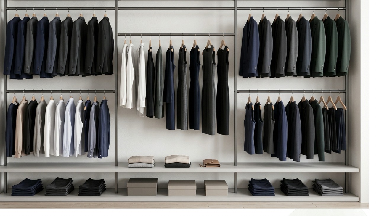 Professional Closet clothing rack